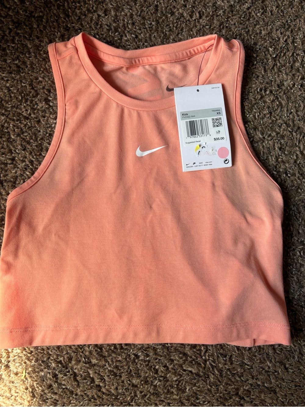 Girls XS Nike Pro Tank Top